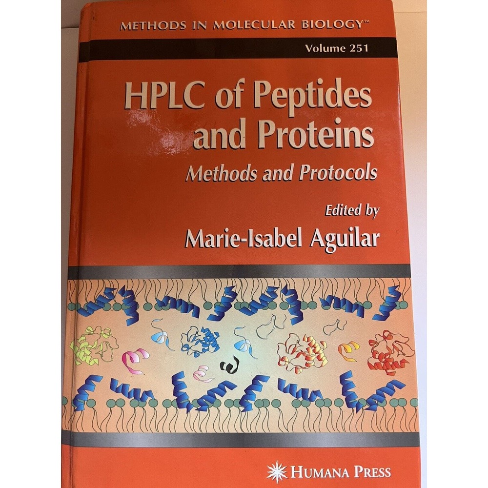 HPLC of Peptides and Proteins: Methods and Protocols, Aguilar-, Brand New